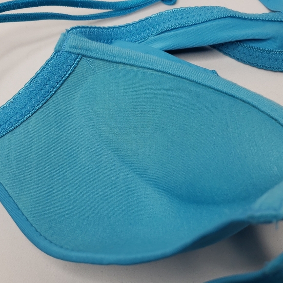 Rue 21 Blue Push Up Bra Size 34B - Picture 5 of 8
